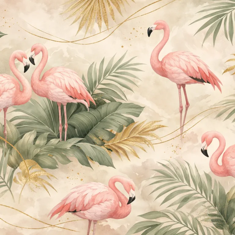 fototapeta-flamingi-tropikalne-4096x2731
