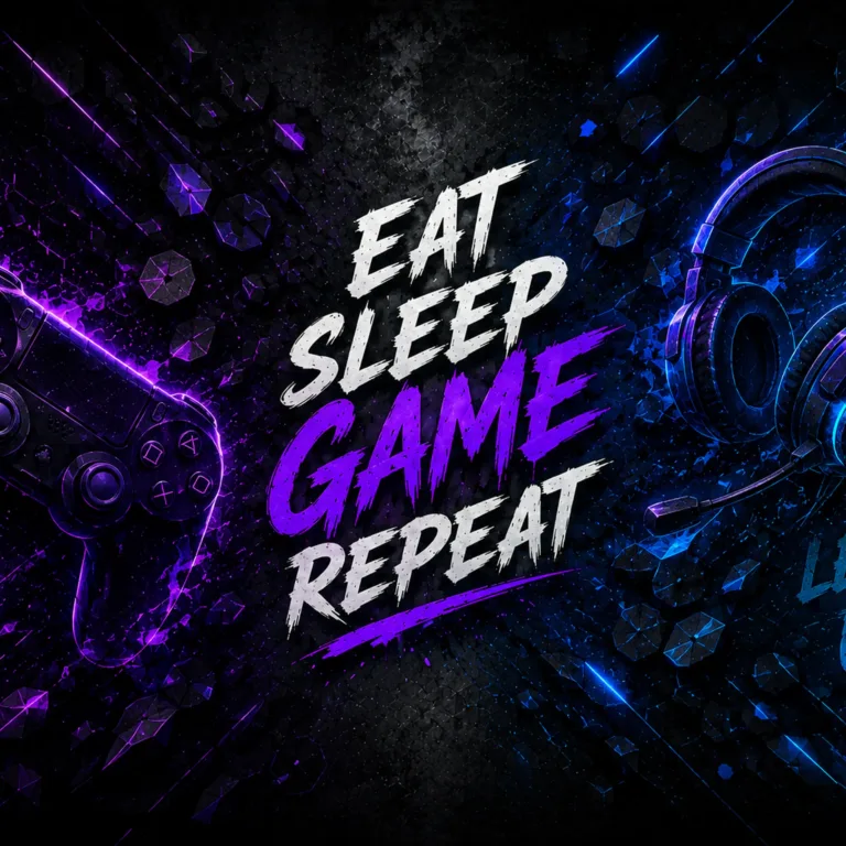 Fototapeta-gamingowa-Eat-Sleep-Game-Repeat-4096x2731
