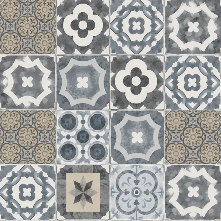 Fototapeta-patchwork-kafelki-vintage-szaro-niebieskie-4096x2731