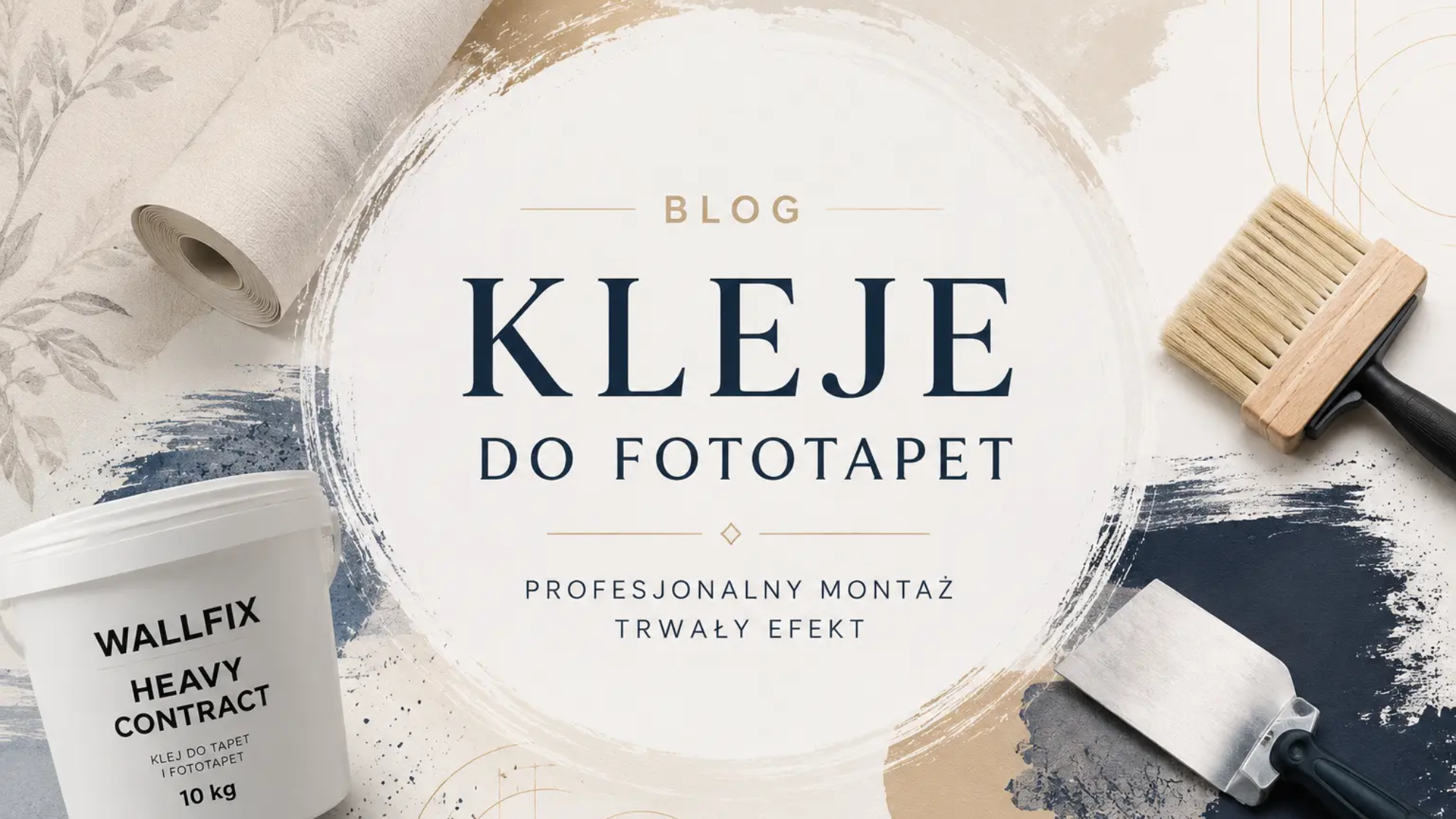 Jaki klej do fototapety winylowej na flizelinie – Wallfix Heavy Contract