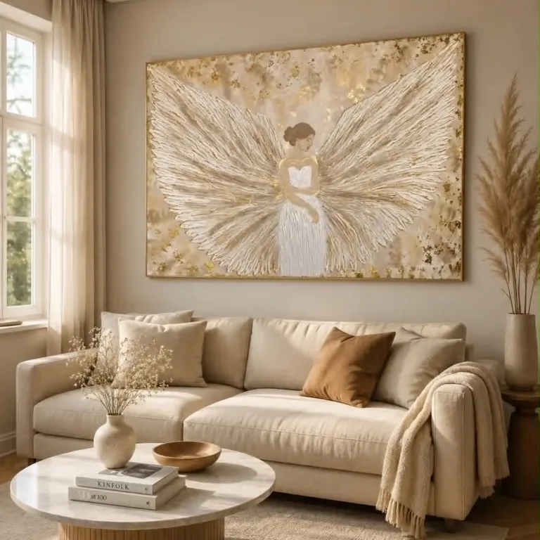 Luksusowy-Obraz-Premium-Anielska-Melodia-100x150-Glamour