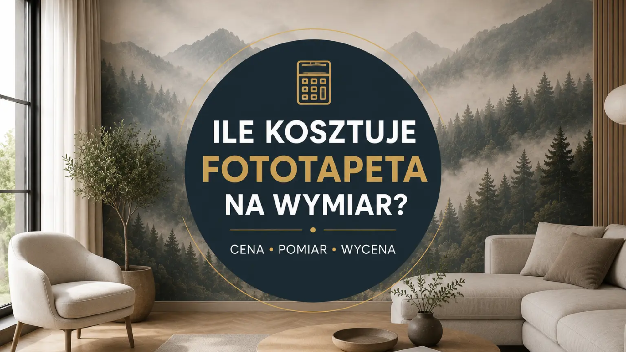 Ile kosztuje fototapeta na wymiar – cena 179 zł za m² i przykładowe wyliczenie