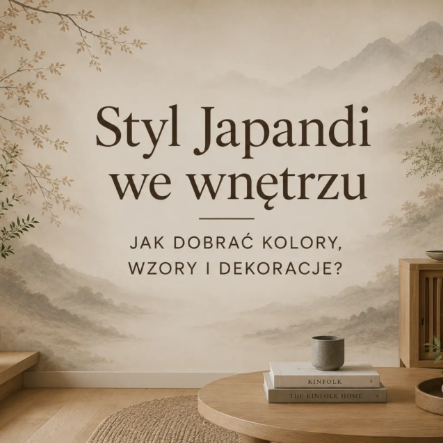 Styl Japandi we wnętrzu – naturalne kolory, wzory i dekoracje
