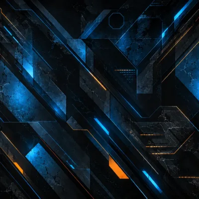 Fototapeta-Geometryczna-Cyber-Pulse-Dark-Tech-master