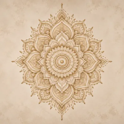 Fototapeta-Mandala-Golden-Harmony-master