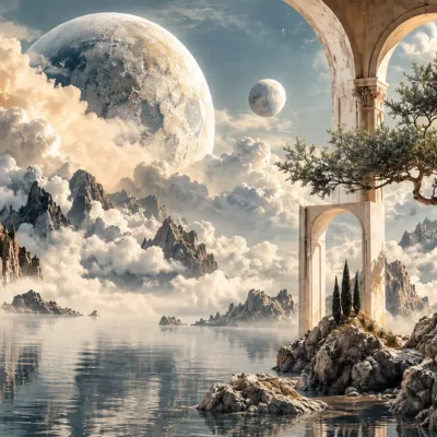 Fototapeta-Surrealna-Kraina-Snow-Dreamscape-master