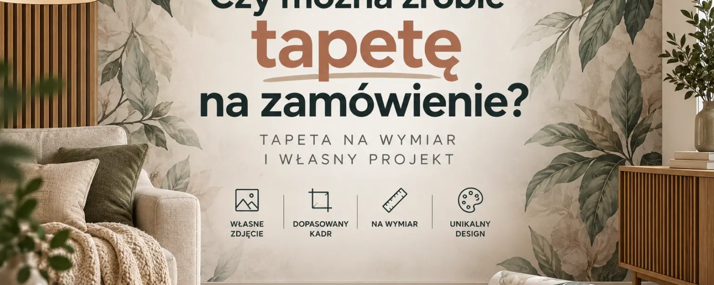 Czy można zrobić tapetę na zamówienie?