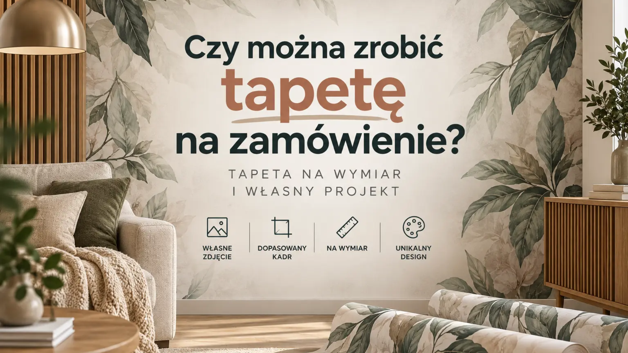 Czy można zrobić tapetę na zamówienie?
