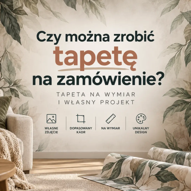 Czy można zrobić tapetę na zamówienie?