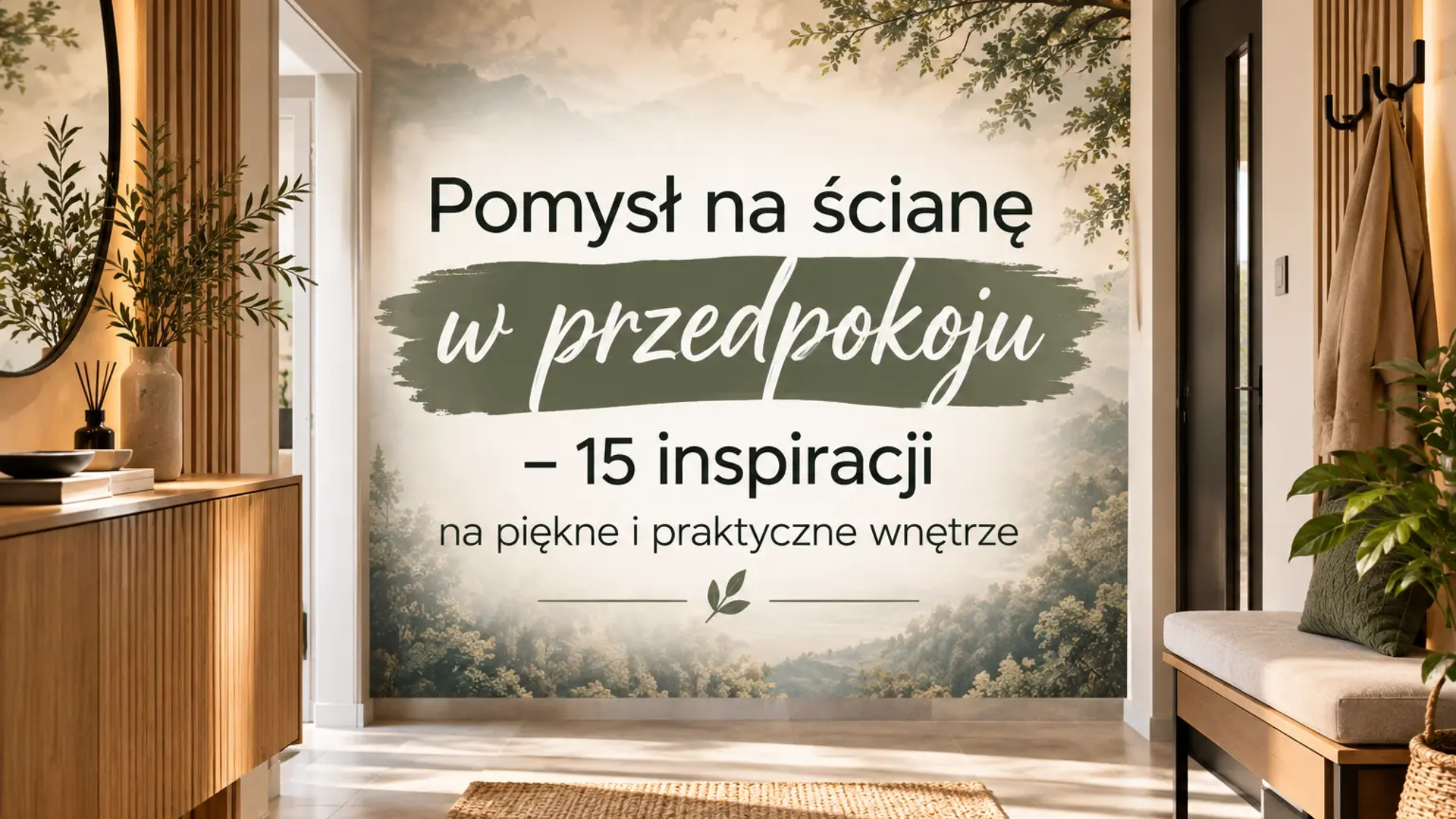 Pomysł na ścianę w przedpokoju – 15 inspiracji