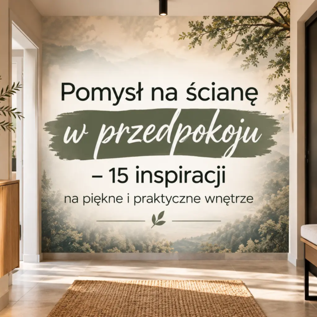 Pomysł na ścianę w przedpokoju – 15 inspiracji