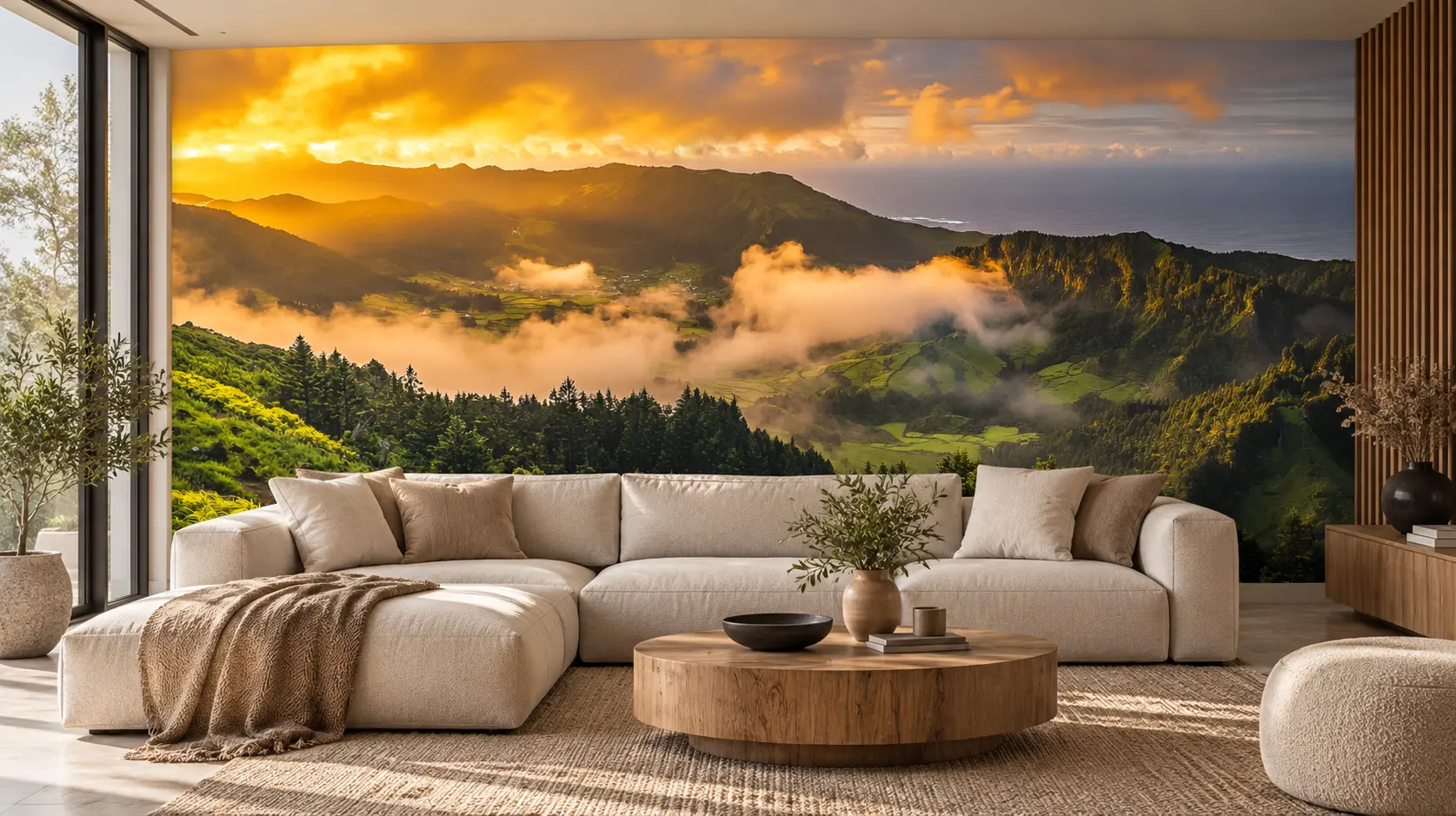 Fototapeta Azorski Blask – Azorean Glow w salonie